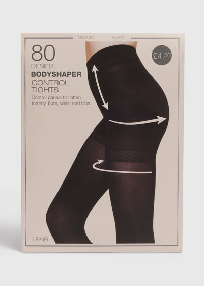 Black 8-0 Denier Bodyshaper Tights