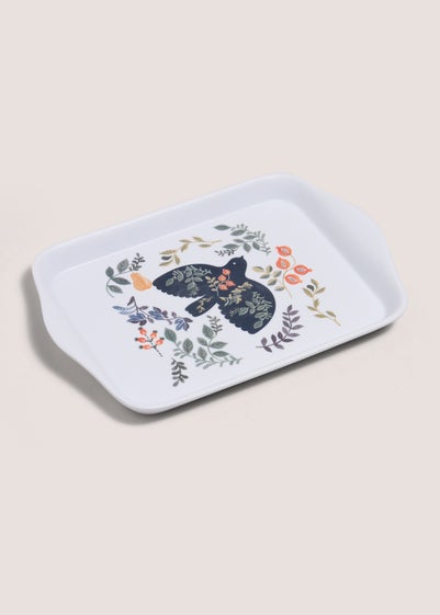 Folk Harvest Tray