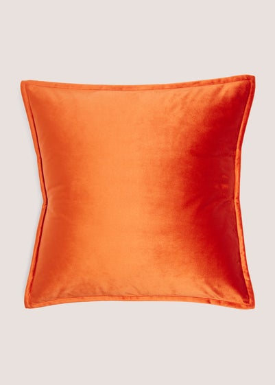 Rust Velvet Cushion (43cm x 43cm)