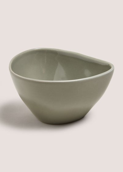 Grey Organic Nibble Bowl (21.5cm x 20.6cm x 3cm)