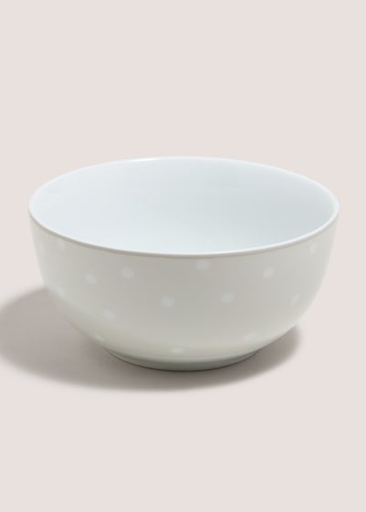 White Cockapoo Bowl