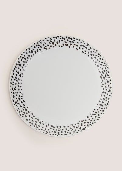 White Spot Dinner Plate