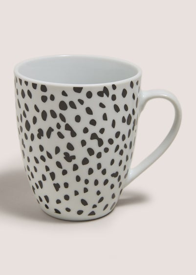 White & Black Spot Mug (19.5x9x21cm)