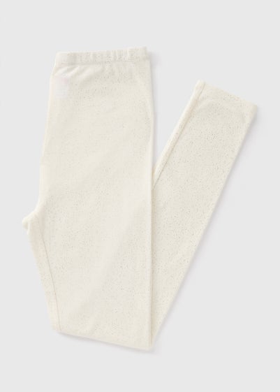 Cream Thermal Leggings