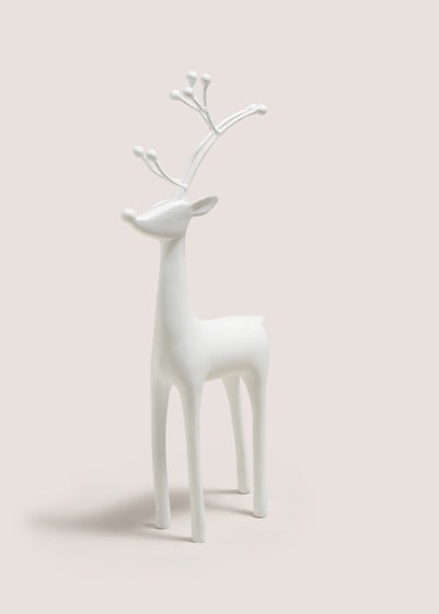 White Stag Decoration (16x9x33cm)