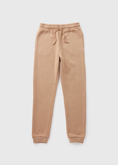 Boys Tan Jogging Bottoms 7 15yrs Matalan