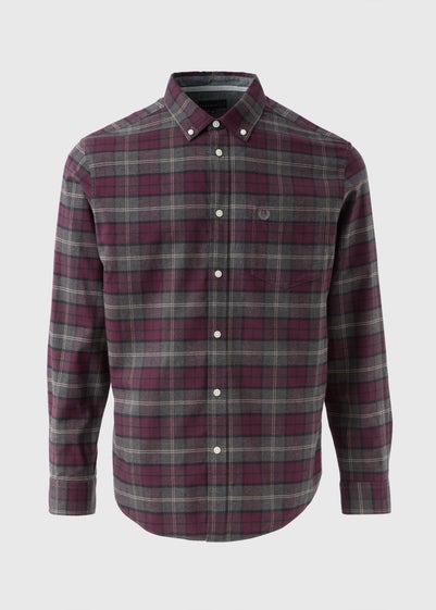 Lincoln Plum Check Shirt