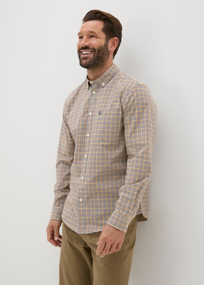 Lincoln Ochre Check Shirt