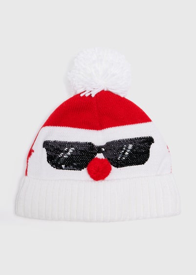 Kids Santa Christmas Beanie (3-10yrs)