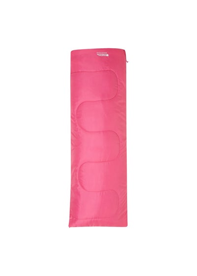 Mountain Warehouse Pink Basecamp 200 Mini Summer Sleeping Bag