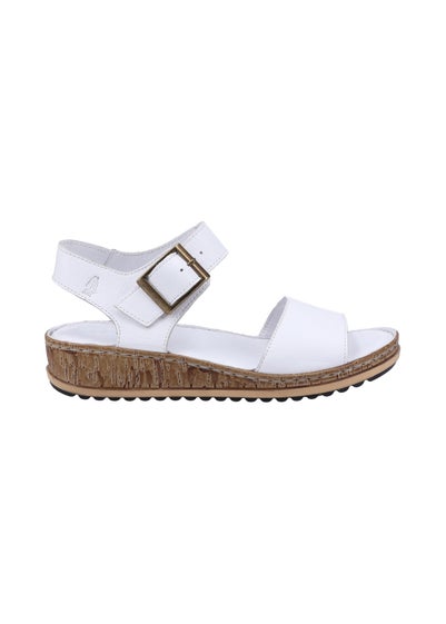 Hush Puppies White Ellie Sandal