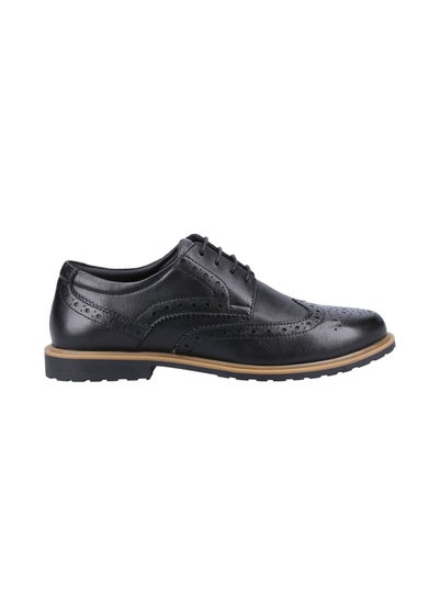 Hush Puppies Black/Brown Verity Brogue