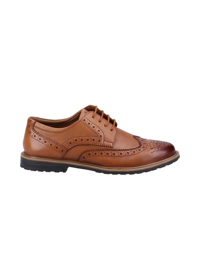 Hush Puppies Tan Verity Brogue