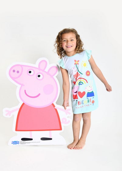 Peppa Pig Kids Blue Nightie (12 mths-4 yrs)