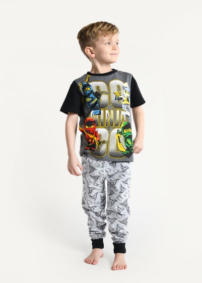 Brand Threads Kids Multicoloured Lego Ninjago Pyjama Set (4-8 yrs)