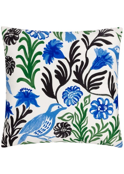 furn. Blue Aljento Filled Outdoor Cushions (43cm x 43cm x 8cm) - One Size