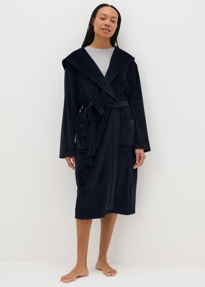 Black Fleece Dressing Gown