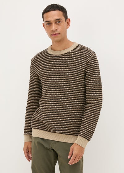 Stone Rack Stitch Jumper