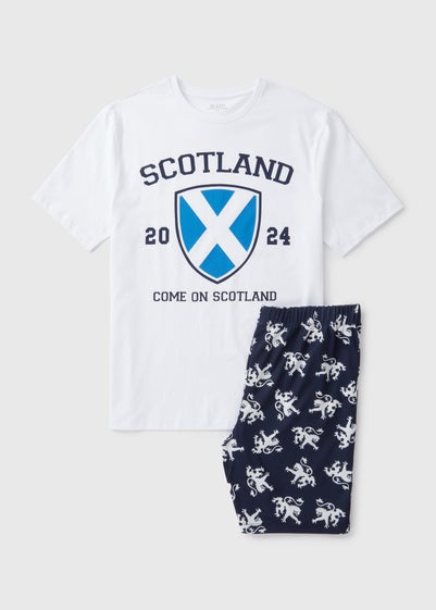 Blue Scotland Pyjama Set - Extra small