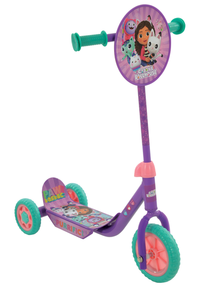 Gabby's Dollhouse Multi Colour Deluxe Tri Scooter - One Size