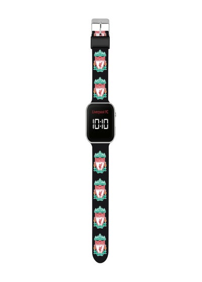 Liverpool Football Club Official Black LED Watch