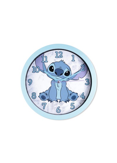 Disney Stitch Blue Wall Clock