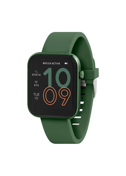 Reflex Active Green Series 12 Strap Smart Watch