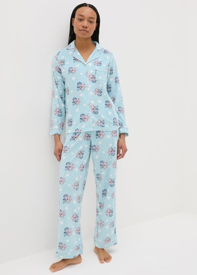 Disney Blue Stitch & Angel Pyjama Set