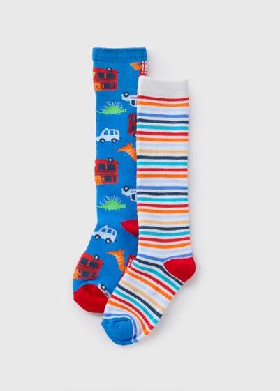 Boys Multicolour Welly Socks (Younger 6-Older 6.5)