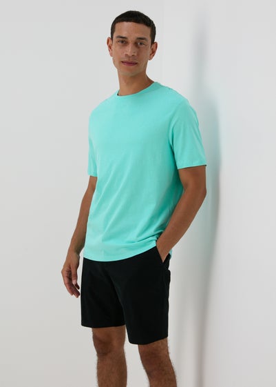 Turquoise Essential Crew Neck T-Shirt