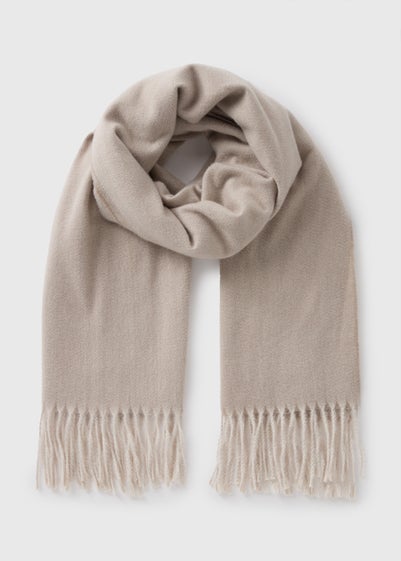 Oatmeal Mid Length Scarf