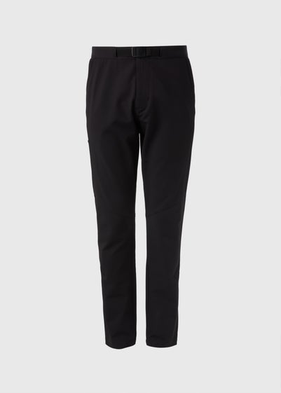 Black Fleece Lined Trek Trousers