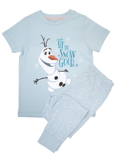 Disney Frozen Dream of Magic Kids Baby Blue Stars Pyjamas 3 8 Years Matalan