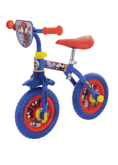 Spiderman Switch It Multi Character 2 in 1 Training Bike