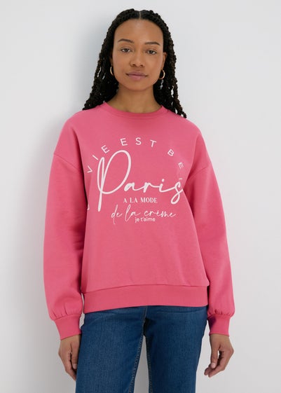 Pink Paris Sweatshirt