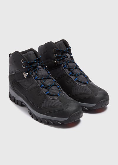 Black Water Resistant Trek Boots