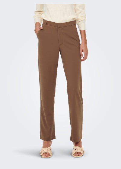 JDY Walnut Straight Trousers