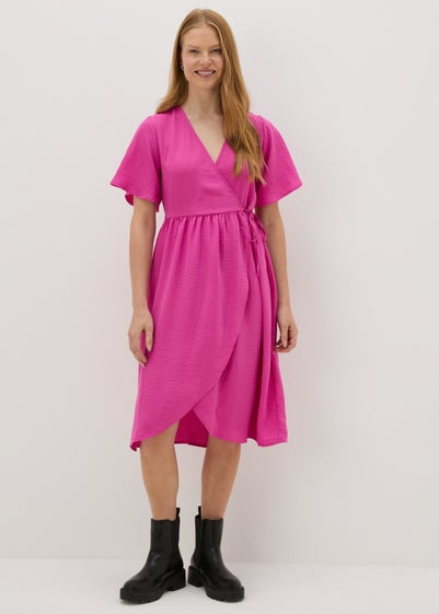 JDY Rose Wrap Midi Dress