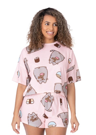 Pusheen Pink Short Pyjama Set