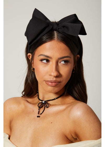 Madein Black Bow Headband