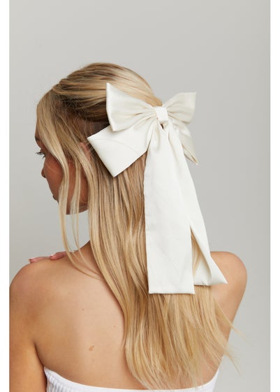 Madein Cream Bow Clip