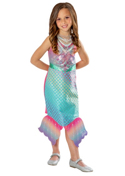 Rubies Kids Mermaid Fancy Dress Costume Colour Change (3-8 yrs)