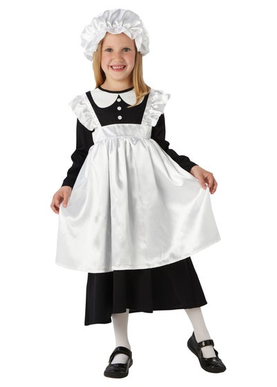 Rubies Kids Victorian Maid Fancy Dress Costume (3-8 yrs)