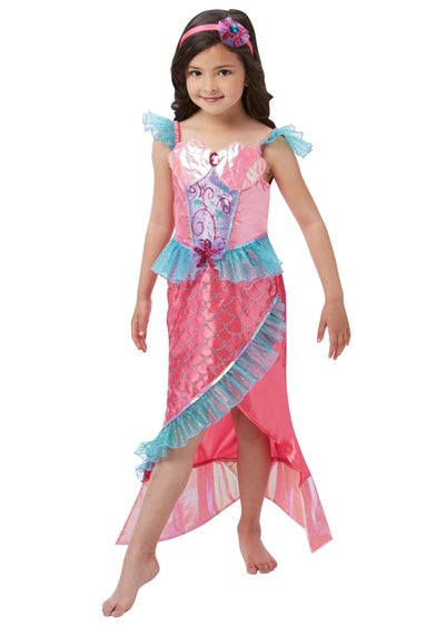 Rubies Kids Mermaid Princess Fancy Dress Costume Deluxe (3-8 yrs)