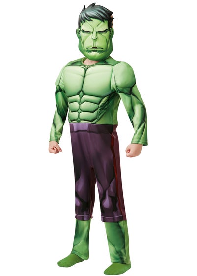 Rubies Kids Hulk Fancy Dress Costume Deluxe (3-8 yrs)