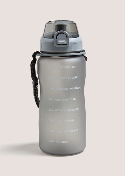 Souluxe Grey Tracker Water Bottle