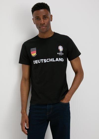 Black Germany Football T-Shirt