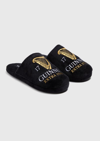 Guinness Black Mule Slippers