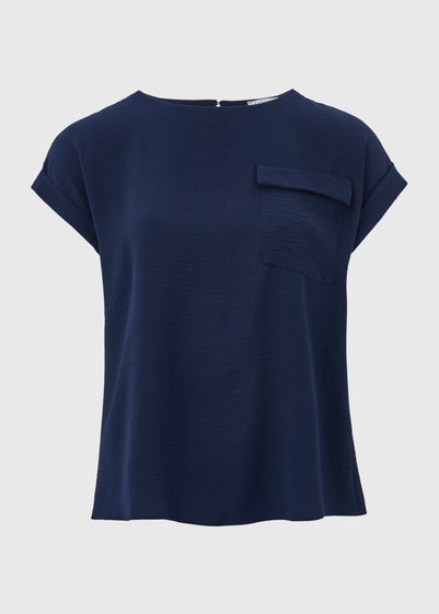 Navy Pocket Front T-Shirt