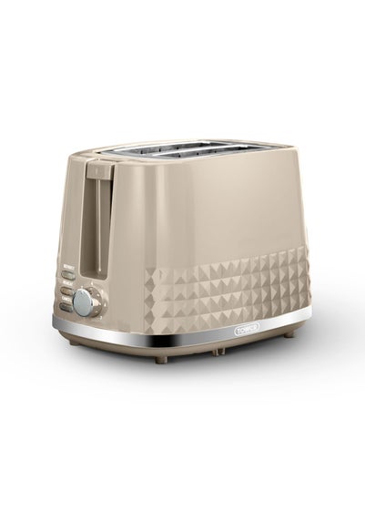 Tower Solitaire Latte 2 Slice Toaster - One Size